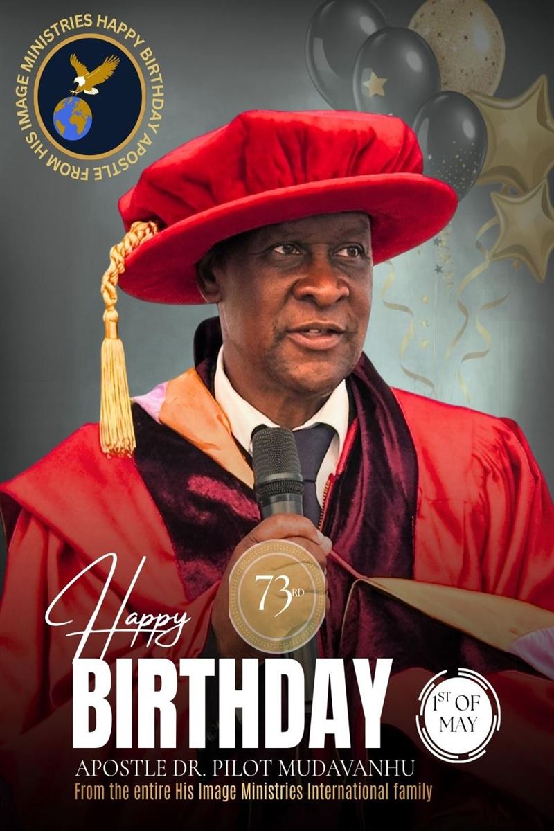 Apostle Pilot Mudavanhu 73rd Birthday