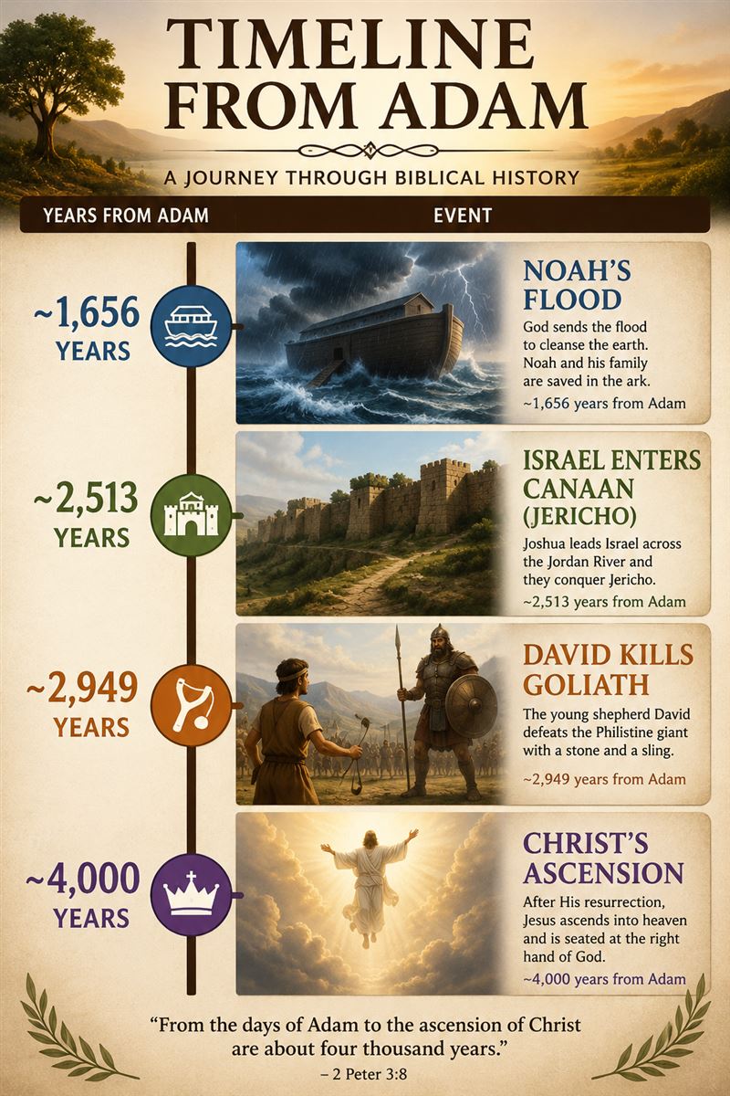 Four Millennia of God's forebearance