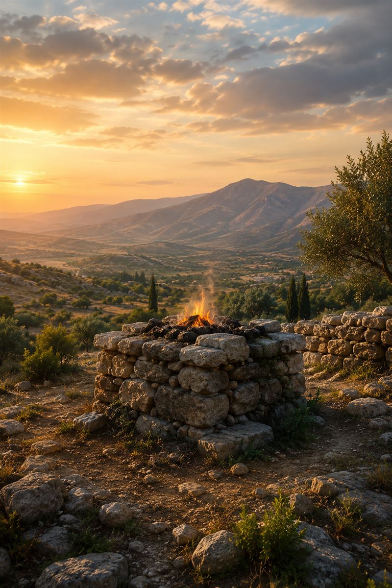 The Altar, The Well and Jacobs sanctification at Shechem